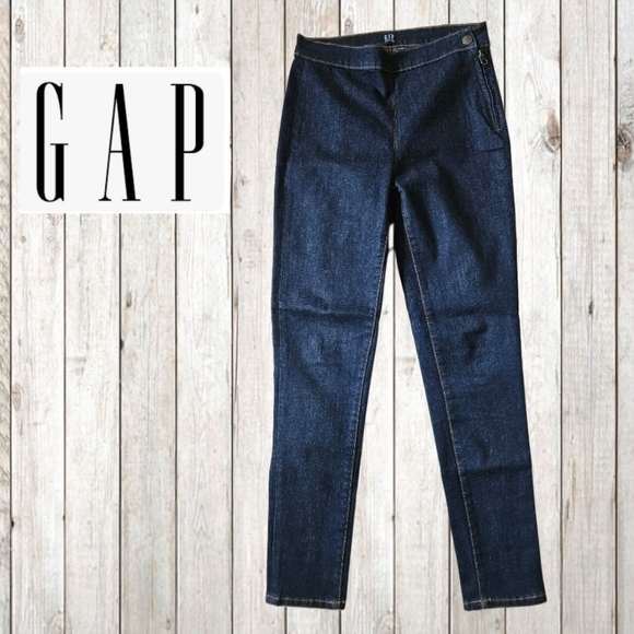 GAP Regular True Skinny Side Zipper Jeans - Picture 1 of 4